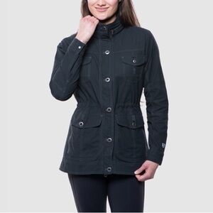 KÜHL Rekon Urban Charcoal Jacket | Stowaway Hood